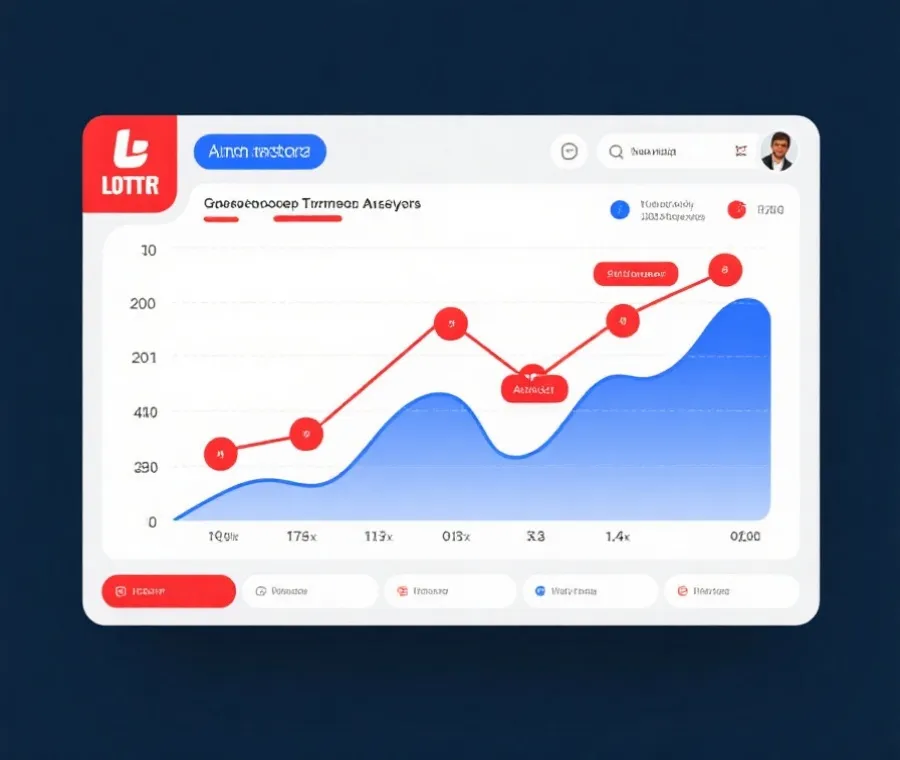 历史开奖数据与走势图分析示意图